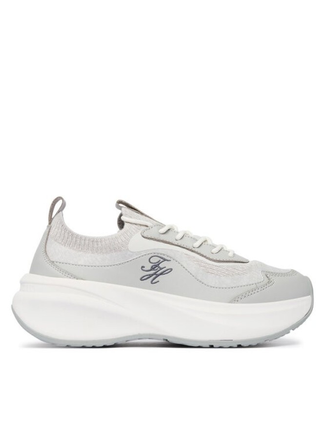 Tommy Hilfiger Sneakersy TH Wave Runner FW0FW09484 Szary