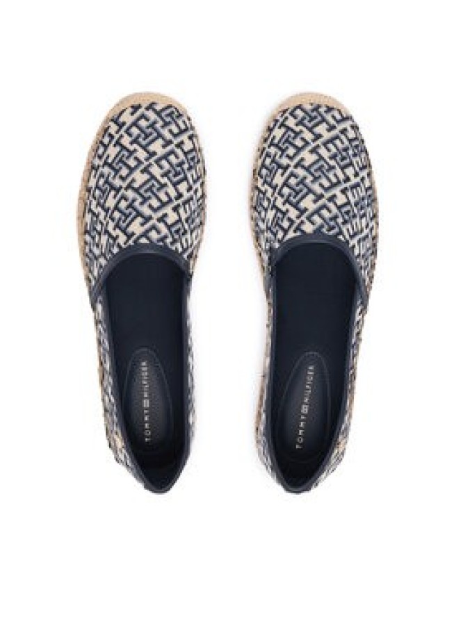 Tommy Hilfiger Espadryle Th Monogram Jacquard FW0FW09501 Brązowy