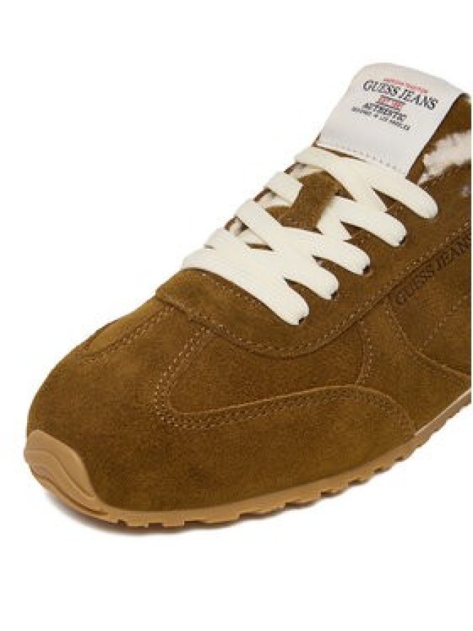 Guess Jeans Sneakersy EO-GSJ0126 Brązowy