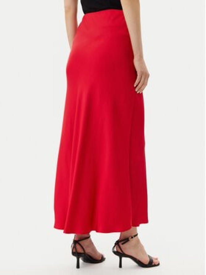 ViCOLO Spódnica maxi TD0472 Czerwony Slim Fit