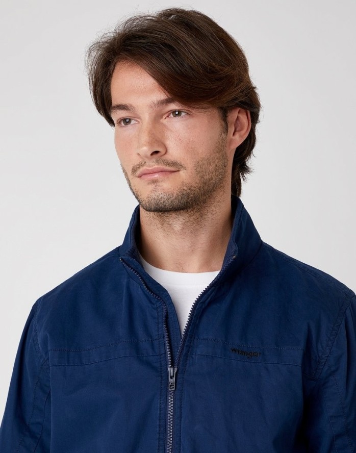 KURTKA PRZEJŚCIOWA WRANGLER THE BOMBER NAVY W4E16P114 112129121