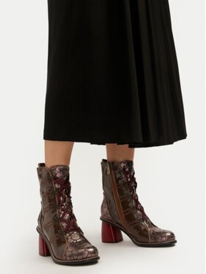 Laura Vita Botki Evcao 311 Brązowy