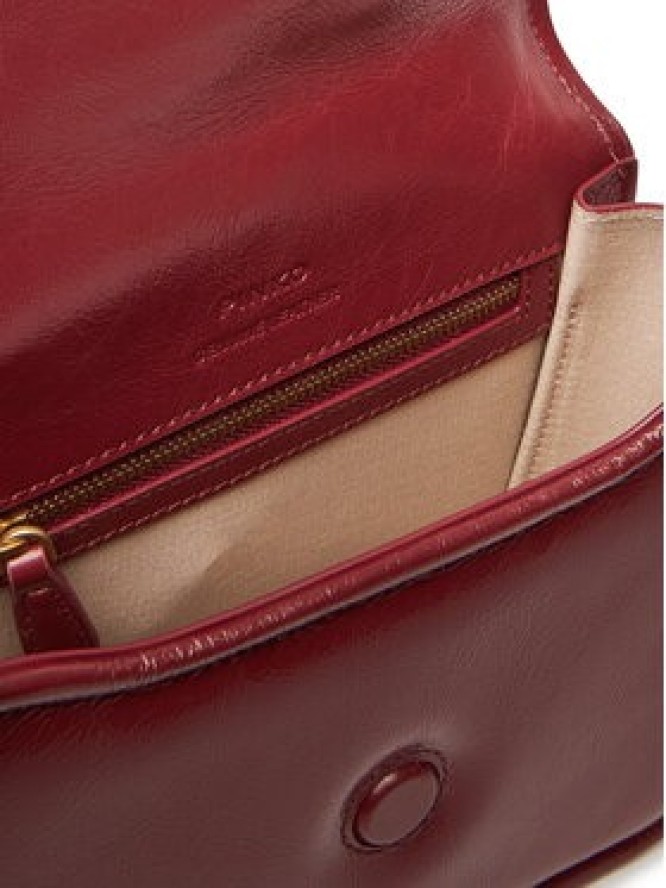 PINKO Torebka Love Box Bag Fl Mini PE 25 PLTT 104297 A26J Bordowy