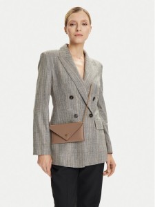 PINKO Torebka Flat Purse Mini AI 25-26 PCPL 105347 A0F1 Brązowy