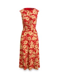 LAUREN RALPH LAUREN Sukienka letnia 200P09092001 Czerwony Regular Fit