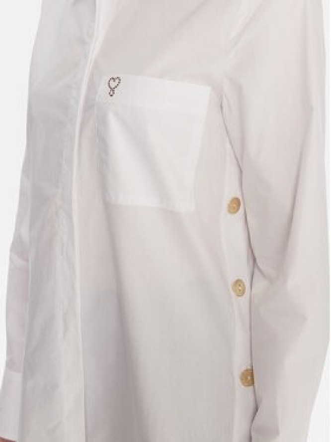 LOLA CASADEMUNT Koszula LF2515025 Biały Regular Fit