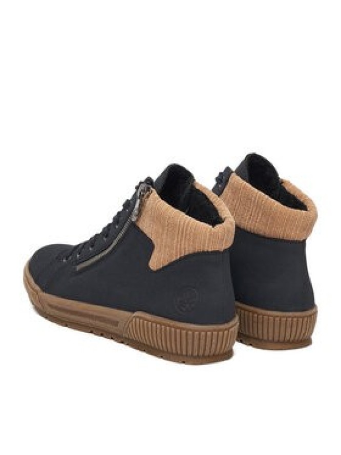 Rieker Trzewiki CEO-N0709-15 Granatowy