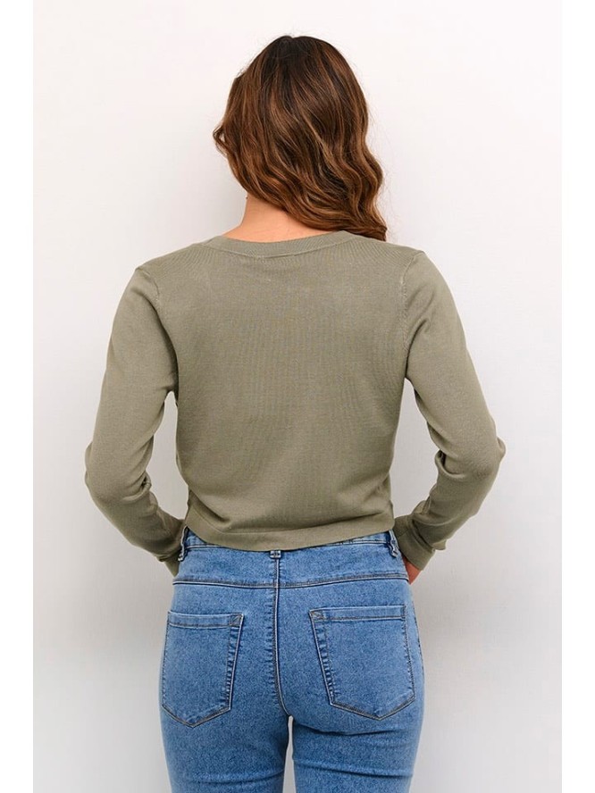 Kaffe Bolerko w kolorze khaki rozmiar: M