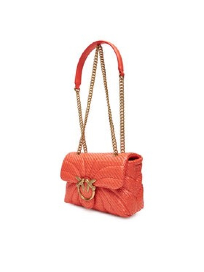 PINKO Torebka Love Puff Mini PE 25 PLTT 100039 A2C8 Pomarańczowy