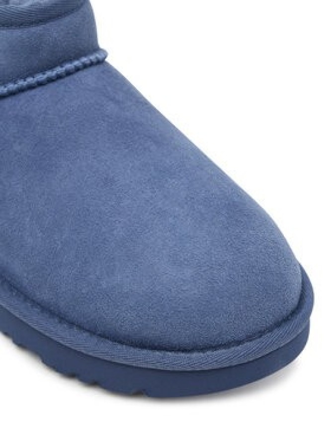 Ugg Śniegowce W Classic Ultra Mini 1116109 Niebieski