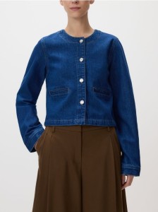 Jeansowa marynarka - niebieski