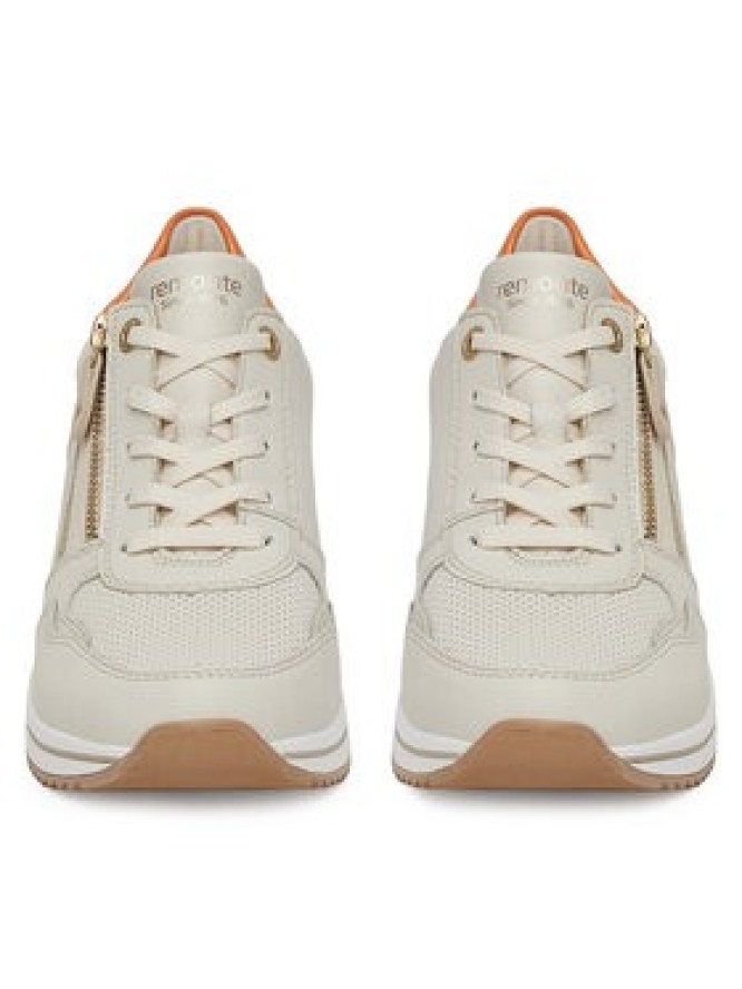 Remonte Sneakersy D0T10-80 Écru