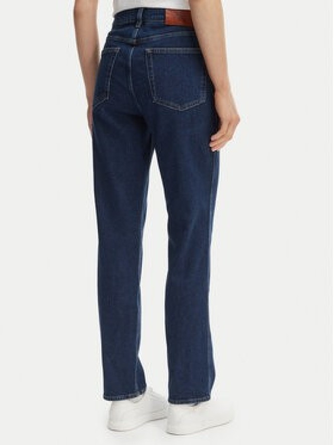 Calvin Klein Jeans Jeansy Archive LV047F749G Granatowy Slim Fit