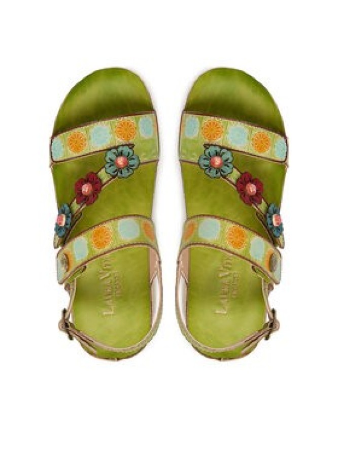 Laura Vita Sandały Dorry 18 Zielony