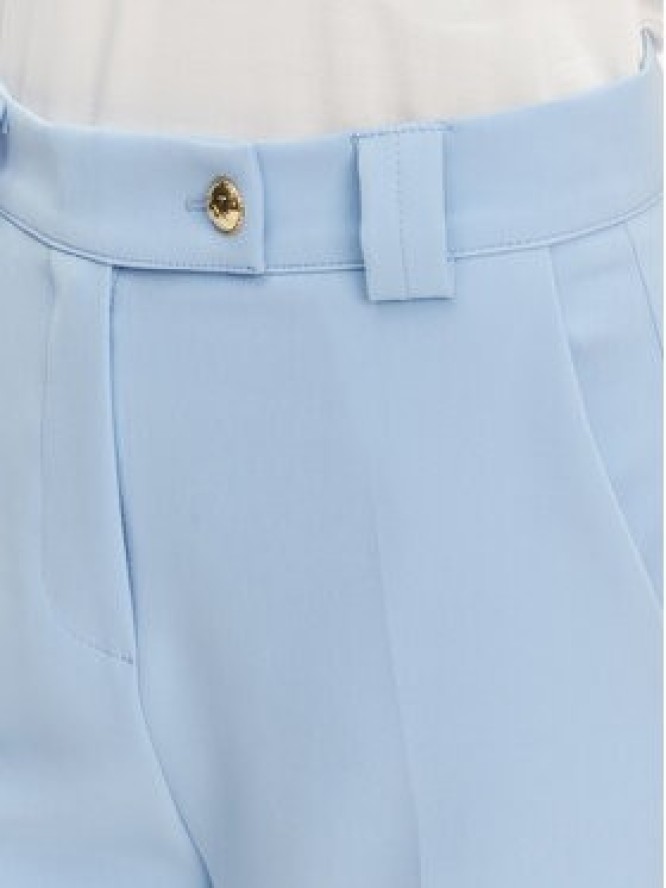 Maryley Spodnie materiałowe 25EB537/M26/43MA Błękitny Regular Fit