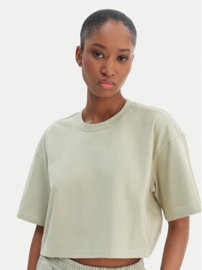 Reebok T-Shirt Reebok x Ewa Chodakowska Olka RK25612CCW Zielony jasny Relaxed Fit