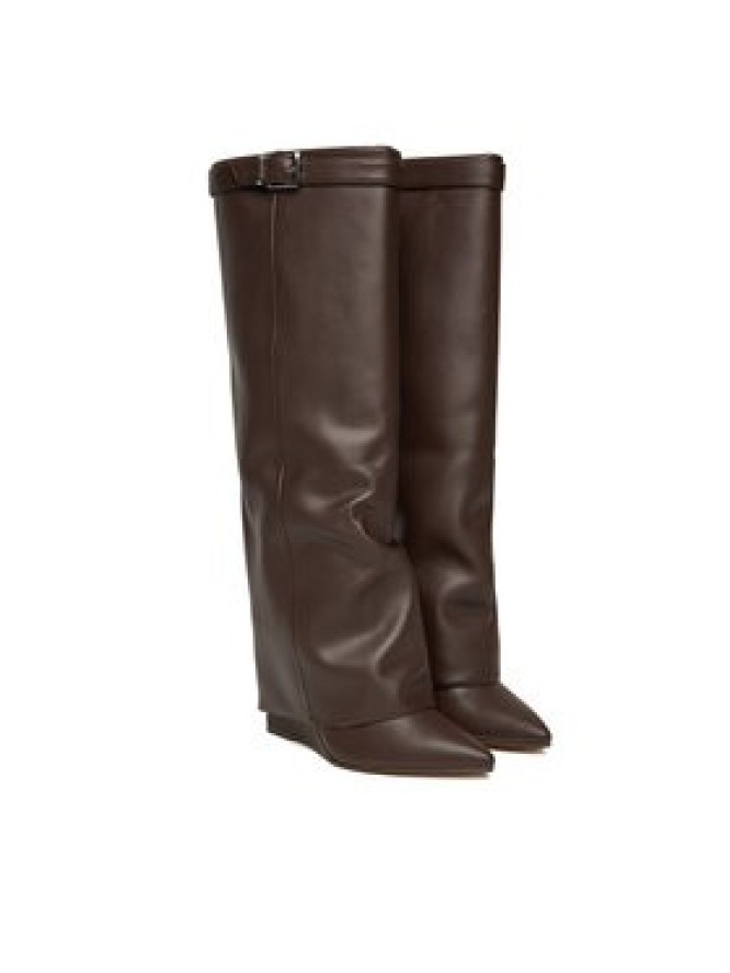 Steve Madden Kozaki Corenne SM11003418 Brązowy