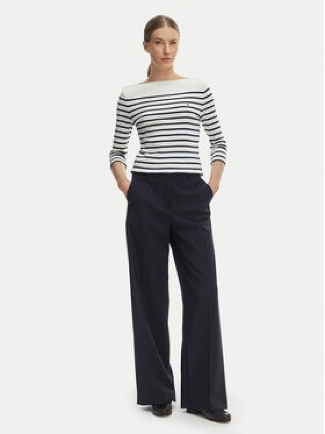 Tommy Hilfiger Bluzka New Cody WW0WW40589 Biały Slim Fit