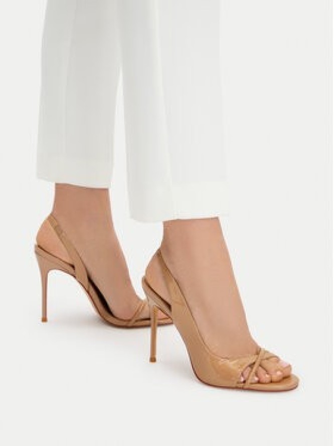 Eva Minge Sandały EO-TALIA-LT1022-201 Beżowy