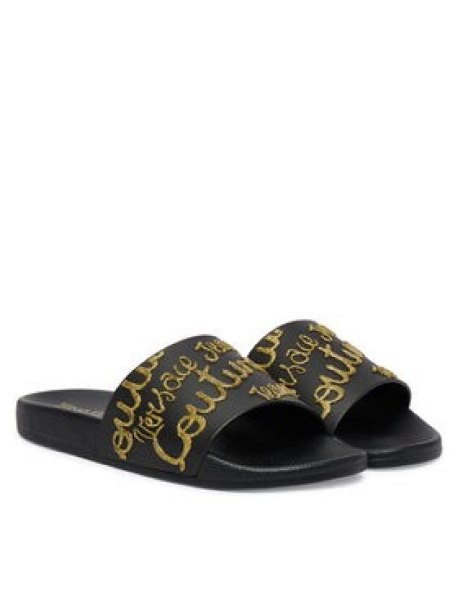 Versace Jeans Couture Klapki 80VA3SQ1 ZSS79 899 Czarny