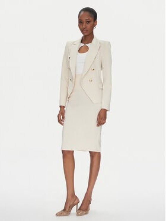 Rinascimento Marynarka CFC0122865003 Beżowy Regular Fit