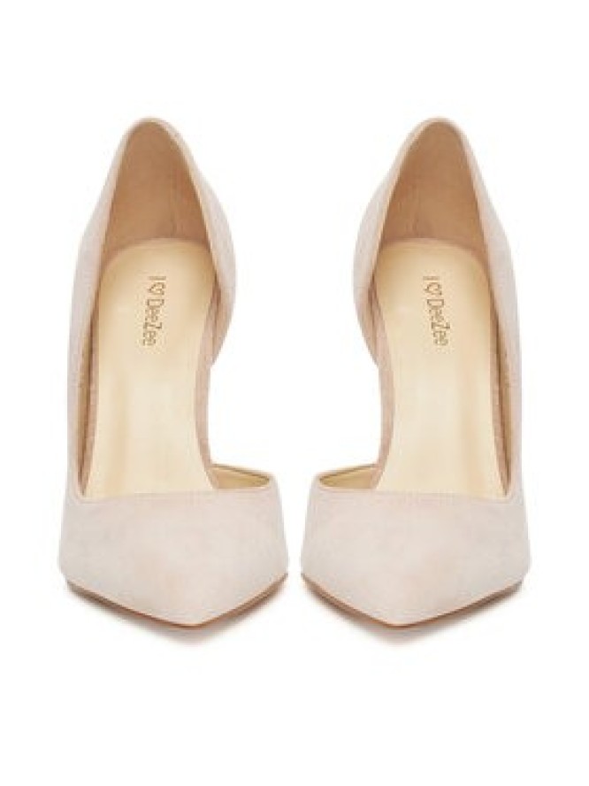 DeeZee Szpilki DZ-09A Beżowy