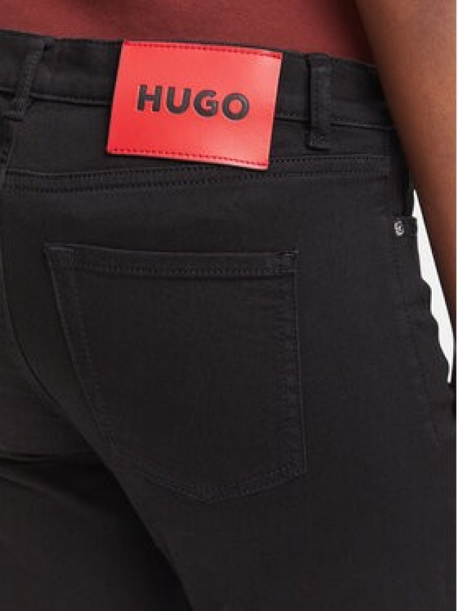 HUGO Jeansy 932 HUGO 50522436 Czarny Skinny Fit