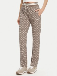 Guess Spodnie dresowe V5YB20 KB212 Brązowy Regular Fit