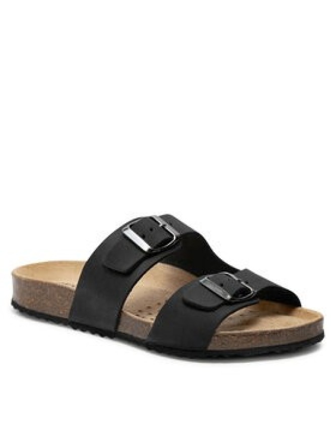 Geox Klapki D Brionia D35LSL 00032 C9999 Czarny