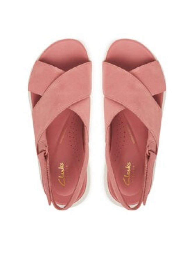 Clarks Sandały DashLite Wish 26186582 Różowy