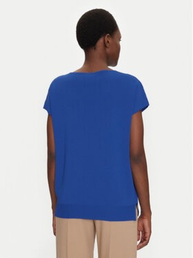 Luisa Spagnoli Sweter Caracalla 58686 Niebieski Regular Fit