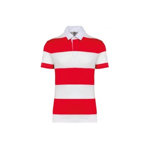 Koszulka polo w paski Kariban