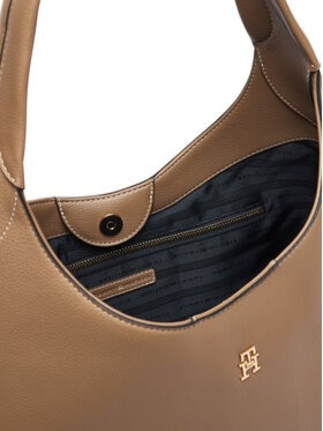 Tommy Hilfiger Torebka Th Everyday Hobo AW0AW19187 Beżowy