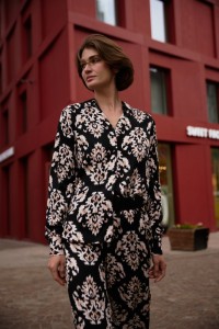 Wiskozowa koszula czarna