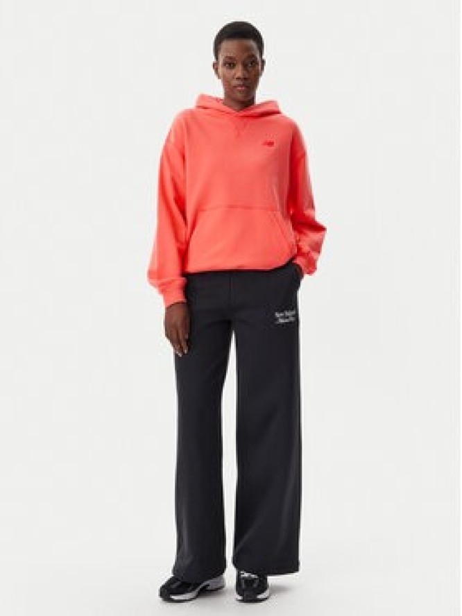 New Balance Bluza WT41537 Pomarańczowy Relaxed Fit