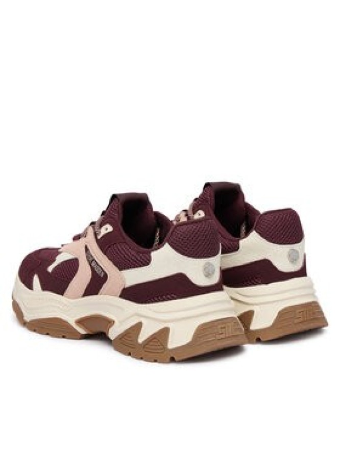 Steve Madden Sneakersy Ample 11004898 Bordowy