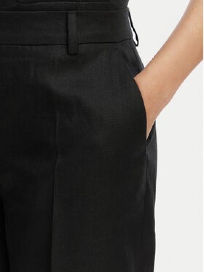Weekend Max Mara Spodnie materiałowe Malizia 2615131112 Czarny Regular Fit