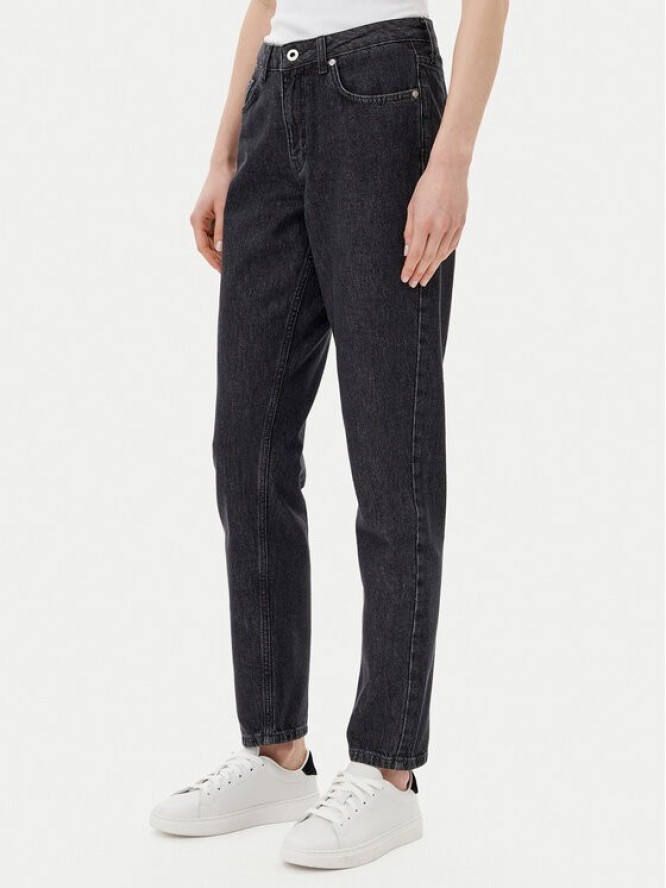 Karl Lagerfeld Jeans Jeansy A2W10138 Czarny Mom Fit