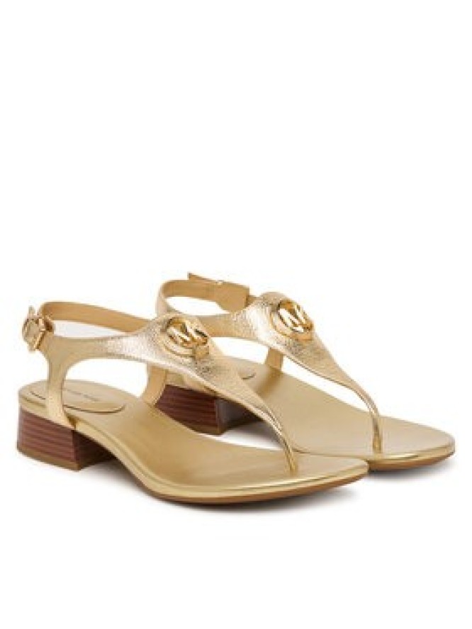 MICHAEL Michael Kors Sandały Mckenzie 40T6MZFS1M Złoty