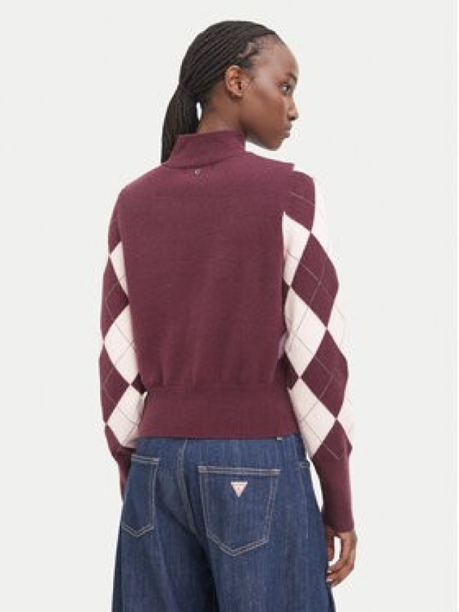 Guess Golf W6BR87 Z2172 Bordowy Regular Fit