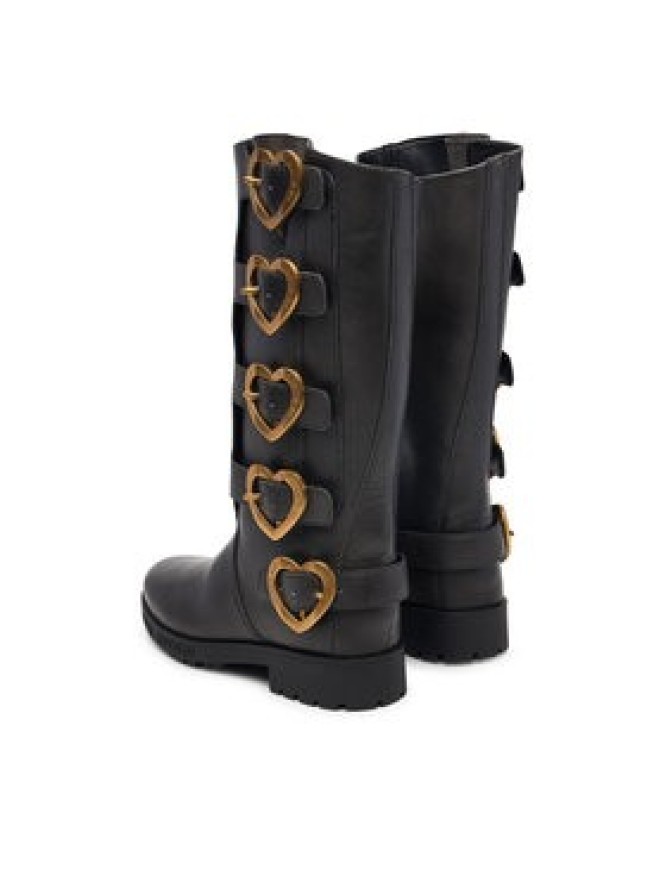 LOVE MOSCHINO Kozaki JA26134G0PIJ0000 Czarny