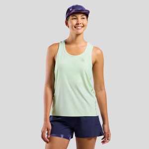 Koszulka bez rękawów damska Odlo ZEROWEIGHT CHILL-TEC Tank crew neck