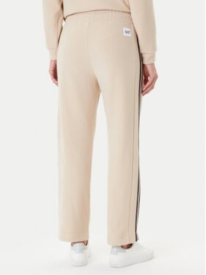 EA7 Emporio Armani Spodnie dresowe 7W000568 AF15528 U1046 Beżowy Relaxed Fit