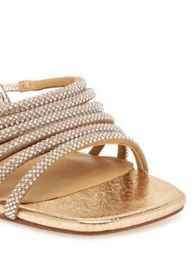 MICHAEL Michael Kors Klapki klapki 40T5HSHS4S Złoty