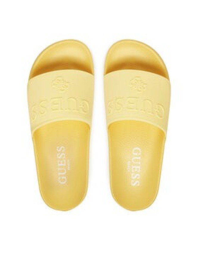 Guess Klapki E5GZ07BB00F Żółty