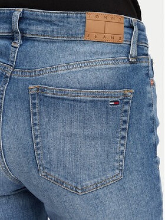 Tommy Jeans Jeansy Nora Mr DW0DW23084 Niebieski Skinny Fit
