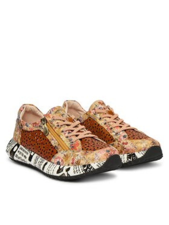 Laura Vita Sneakersy Burton 47 Brązowy