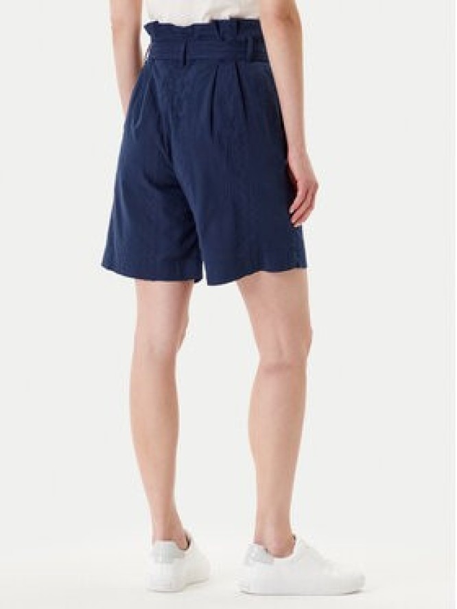 Mustang Szorty materiałowe Darrah 1016586 Granatowy Relaxed Fit