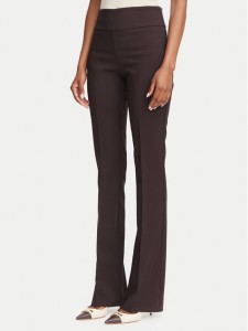 Rinascimento Spodnie materiałowe CFC0130140003 Brązowy Flare Fit
