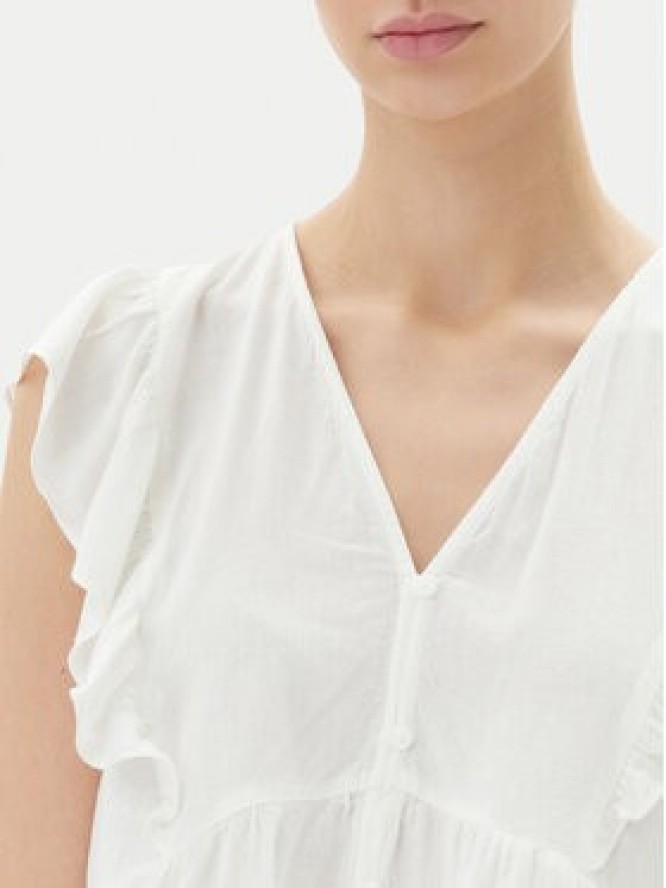 ONLY Bluzka Rian 15349090 Biały Regular Fit